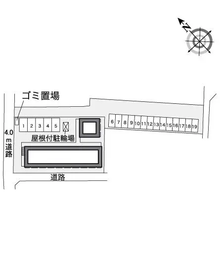 ★手数料０円★鈴鹿市南若松町 月極駐車場